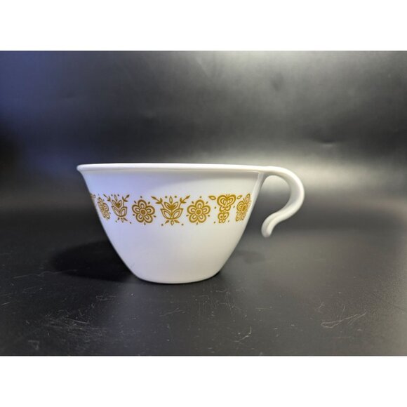 Corelle Corning Butterfly Gold Cup Vintage Floral Tea Coffee Mug - Picture 3 of 8